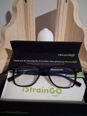 Black Men's Blue Light Blocking Glasses